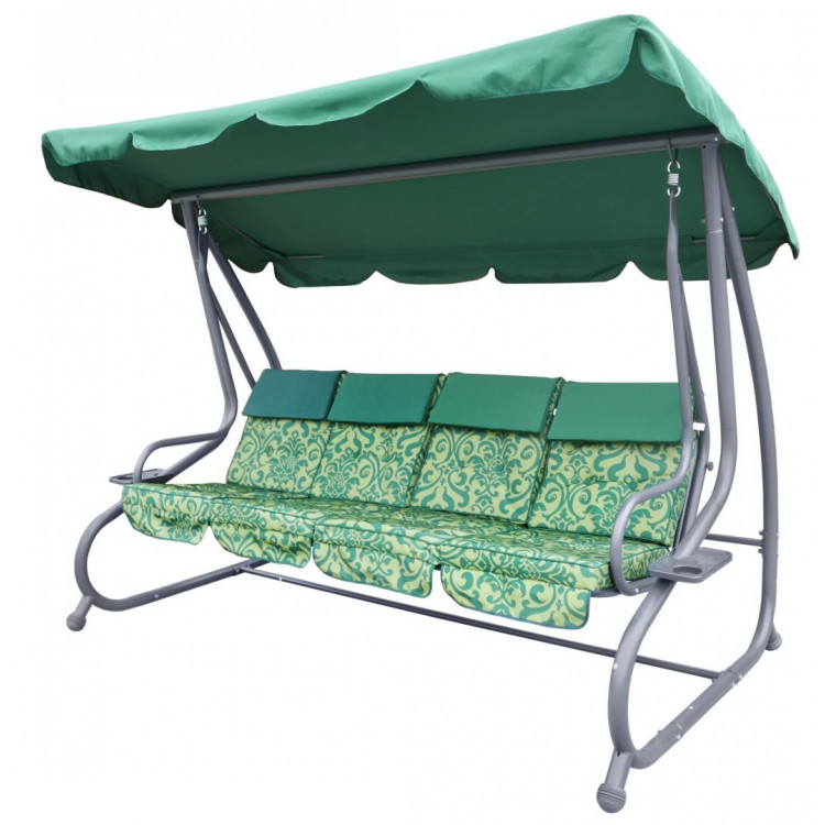 Záhradná hojdačka zelená